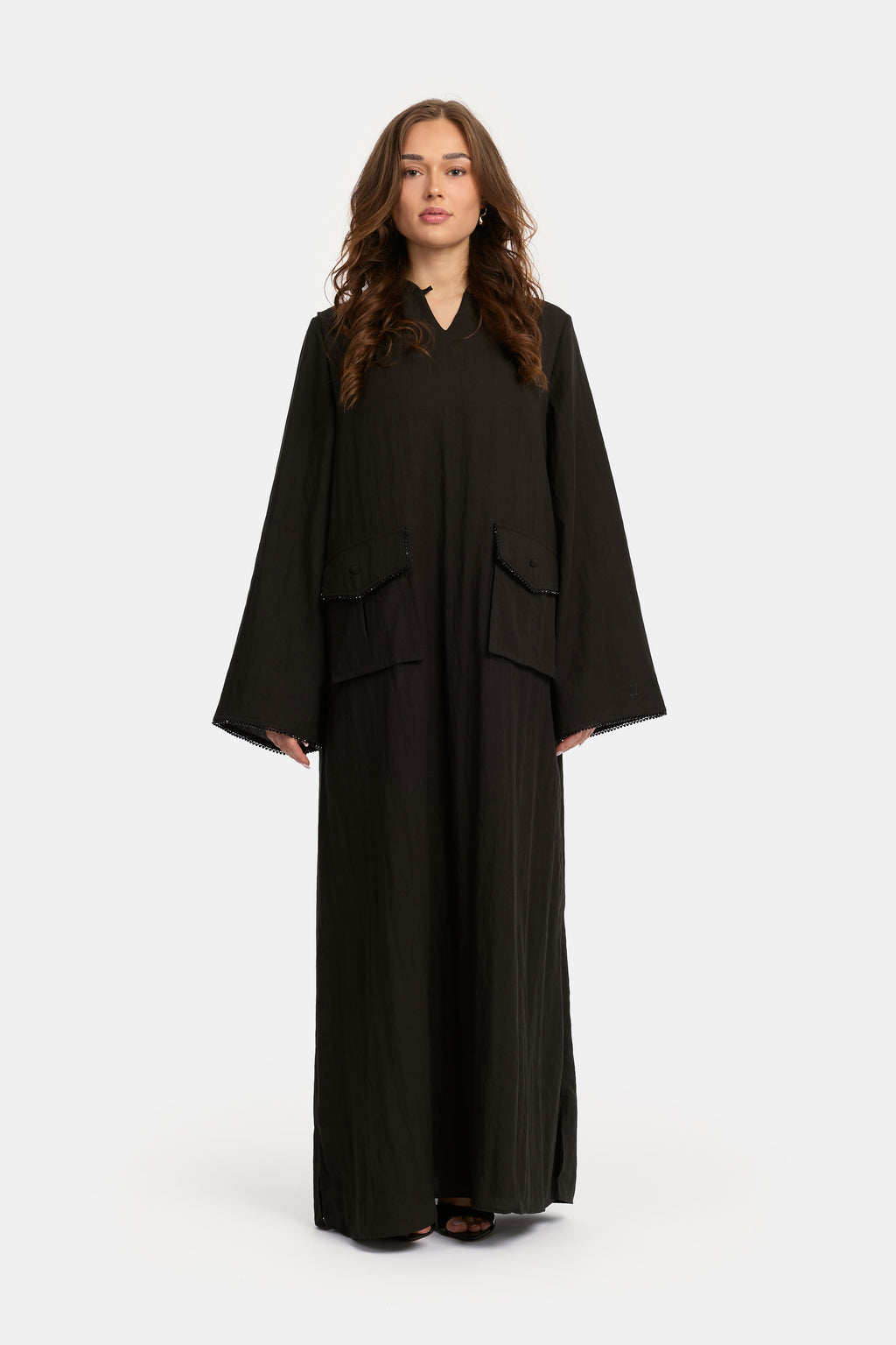 Pocket Dress Textured Edition - Black