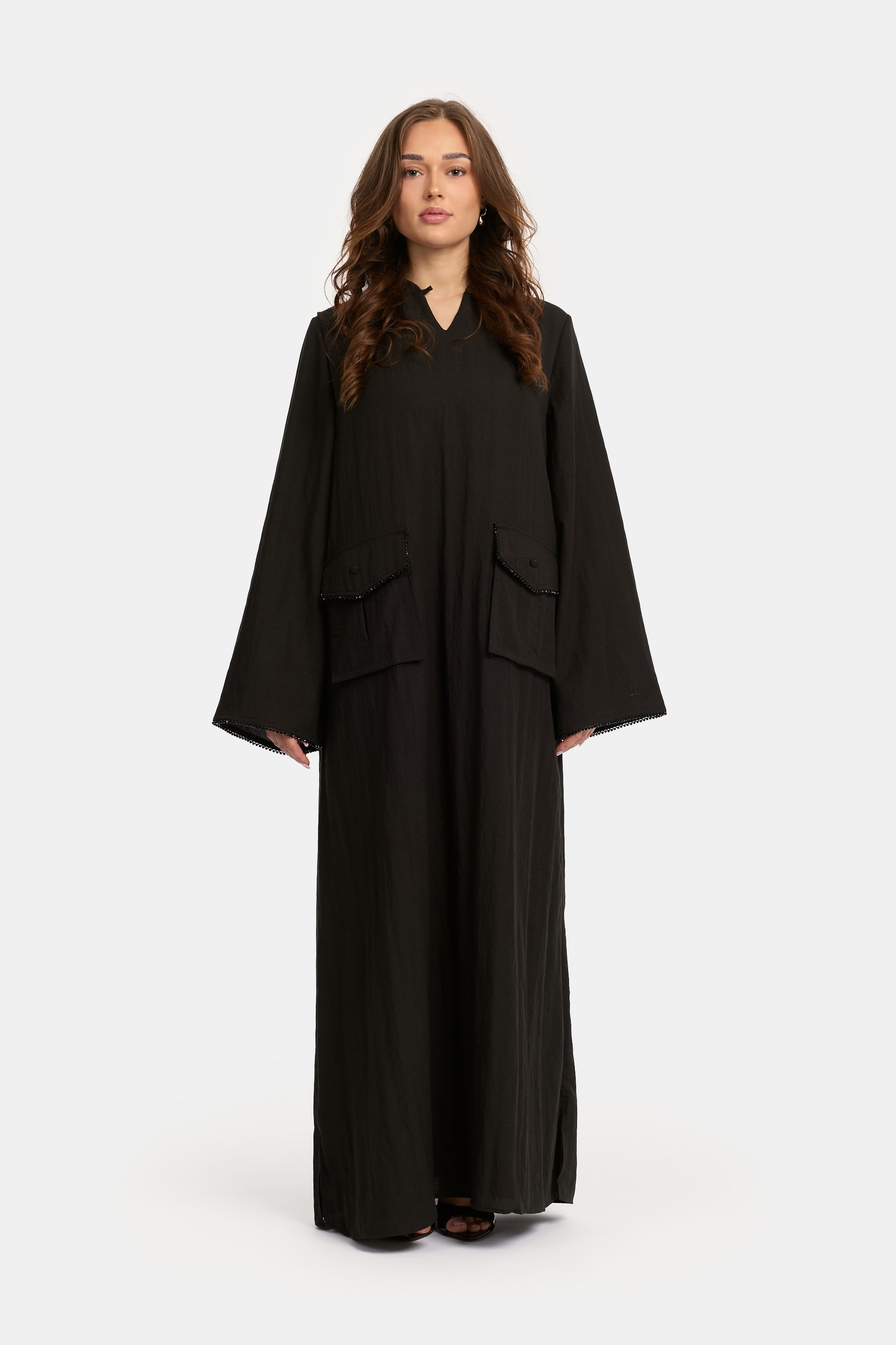 Pocket Dress Textured Edition - Black