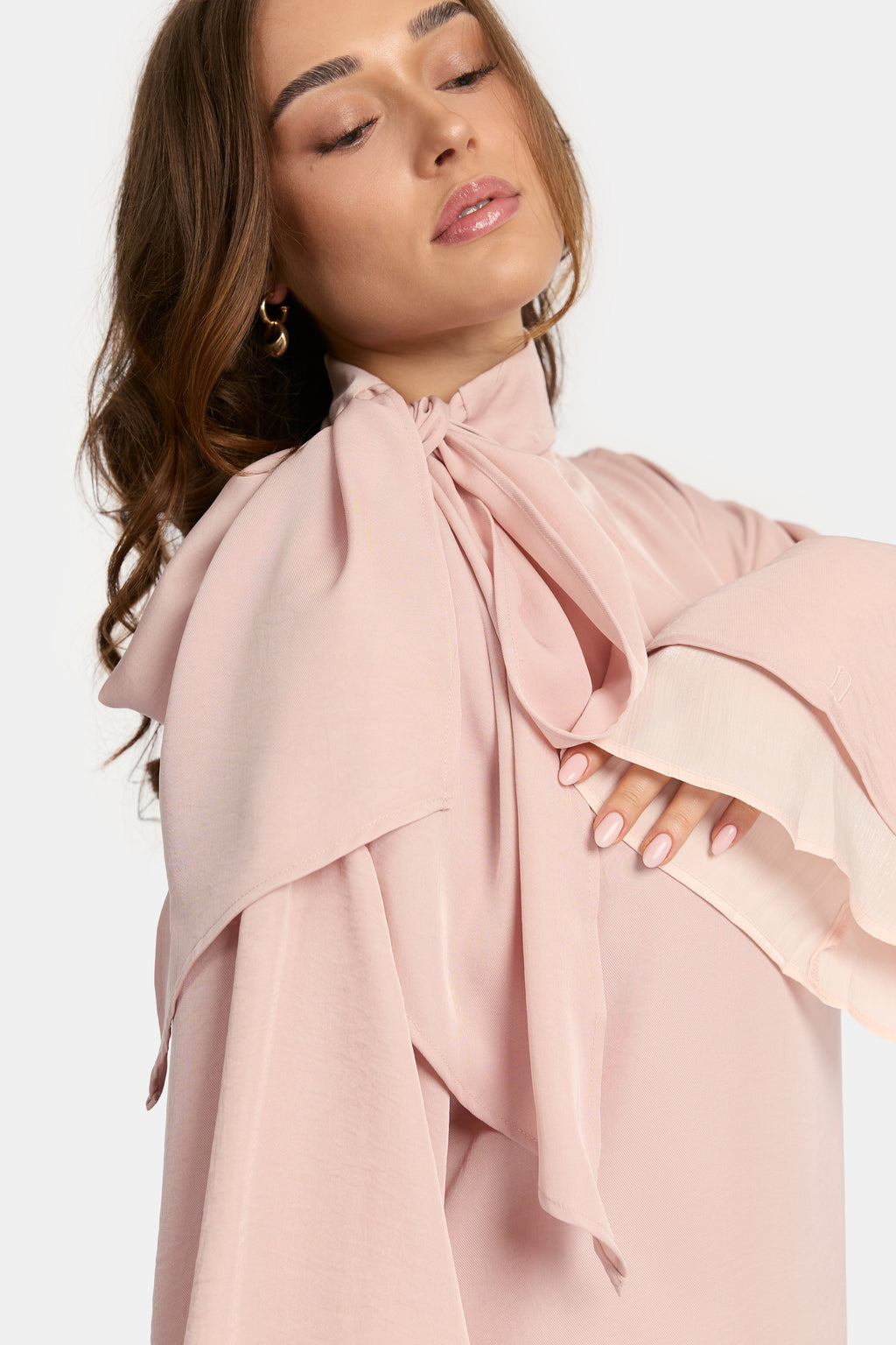 Bow Dress - Blush