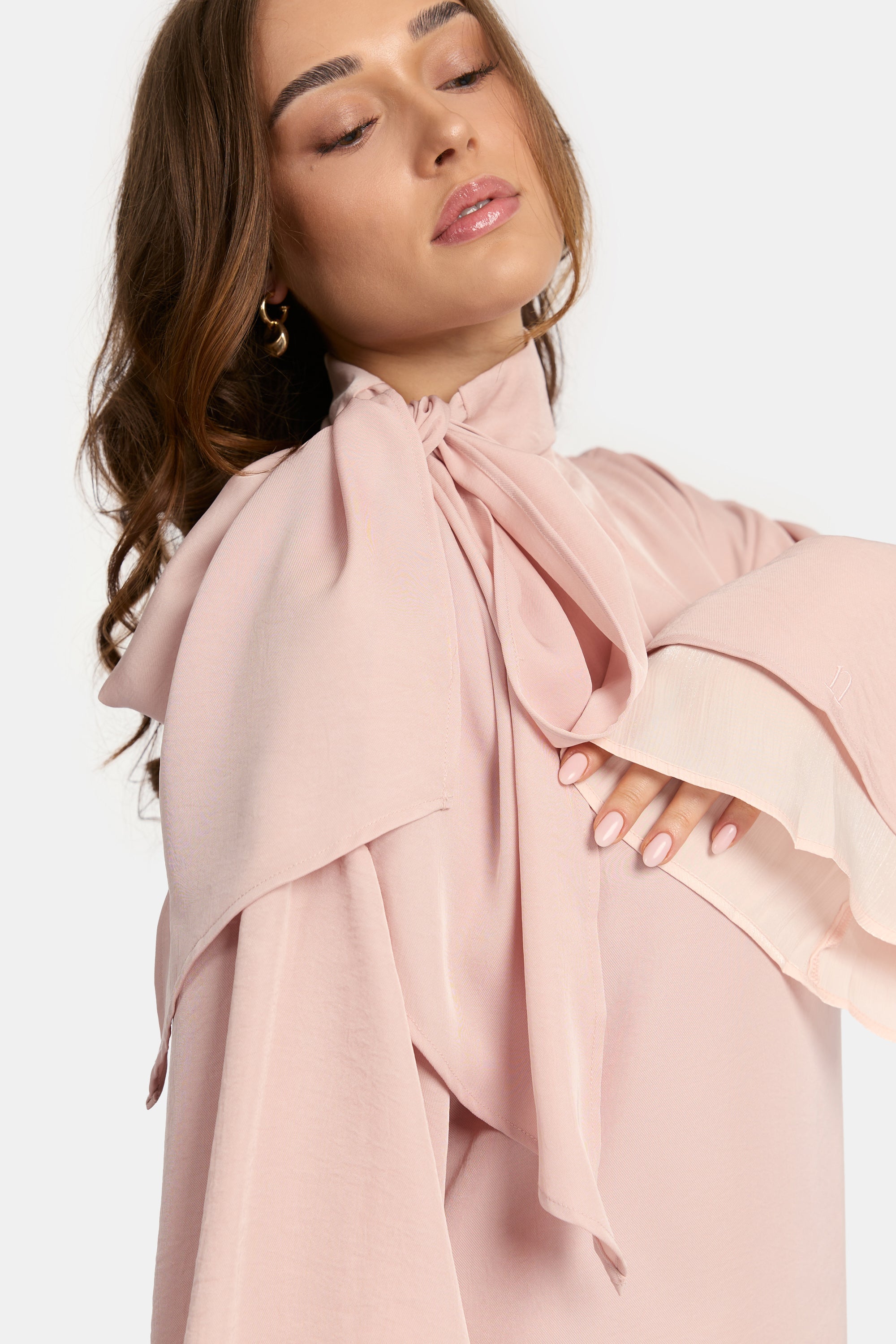 Bow Dress - Blush