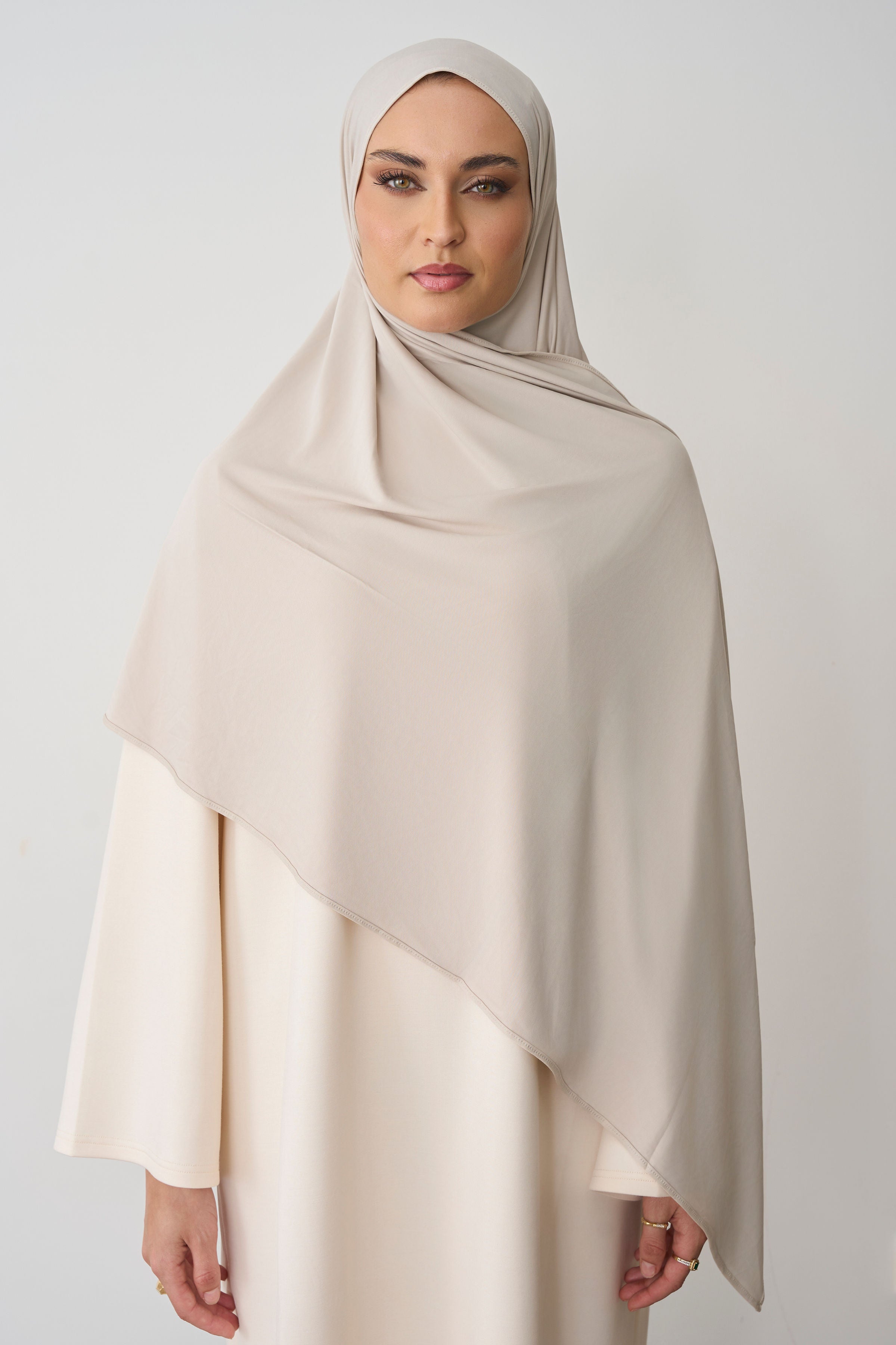Soft Modal Scarf | Greige