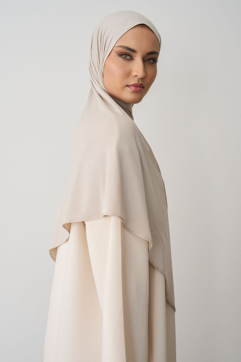 Soft Modal Scarf | Greige