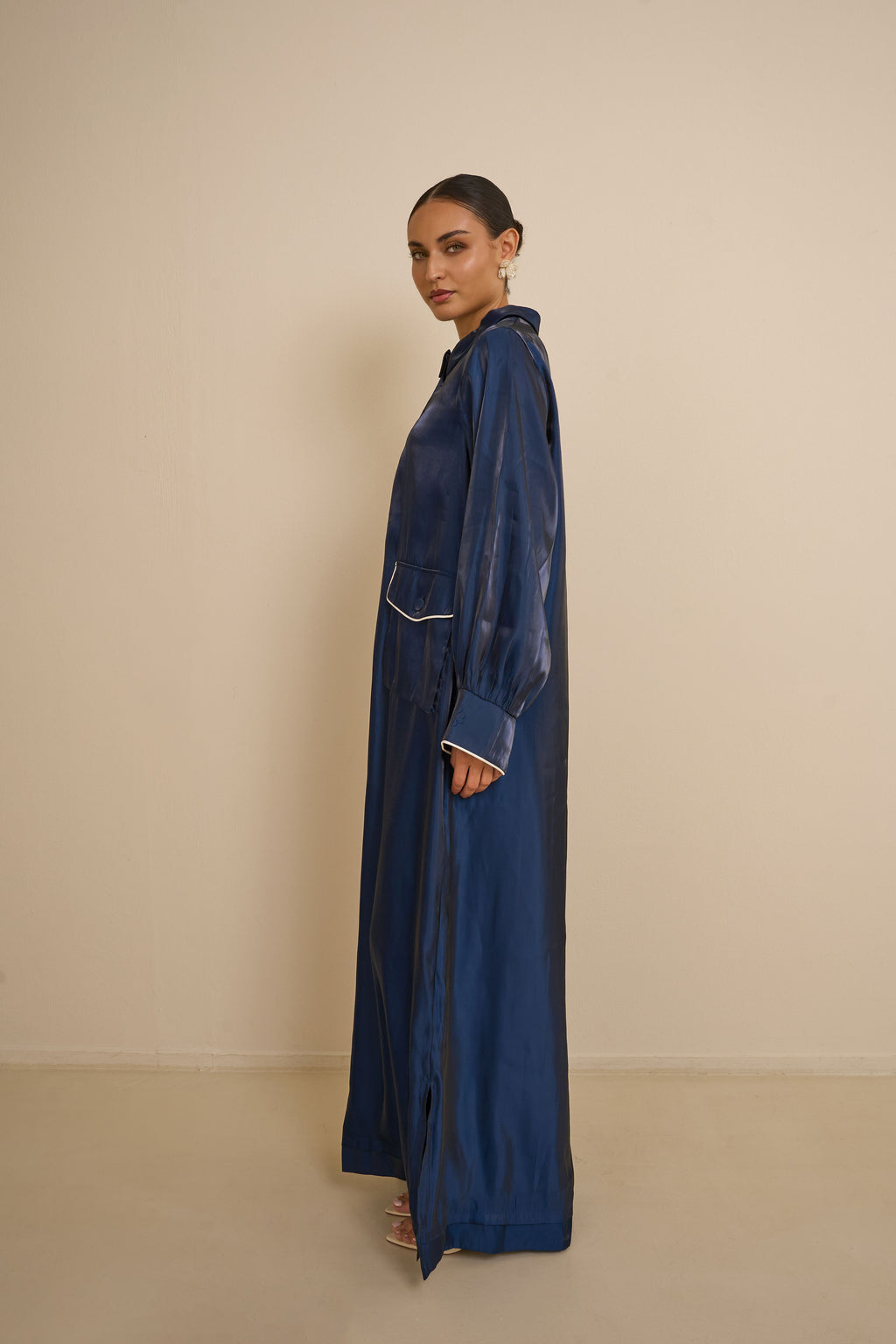 NIYA THE LABEL DRESS BLUE